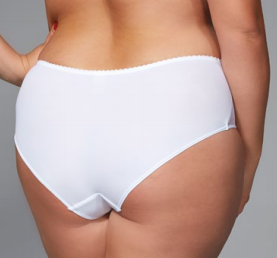 Трусы BRILLANT briefs midi белый kris line