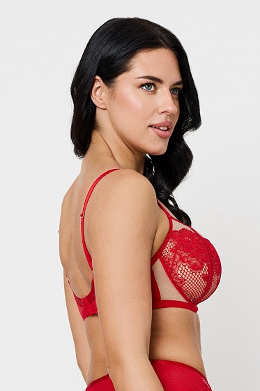 BELINDA RED Bralette soft Бюст